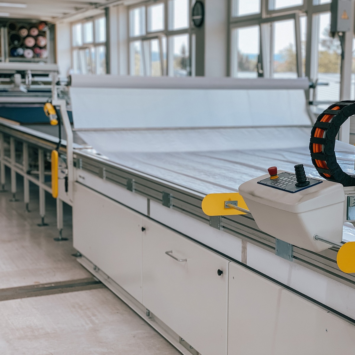 Einblick in den Zuschnitt in Bodelshausen