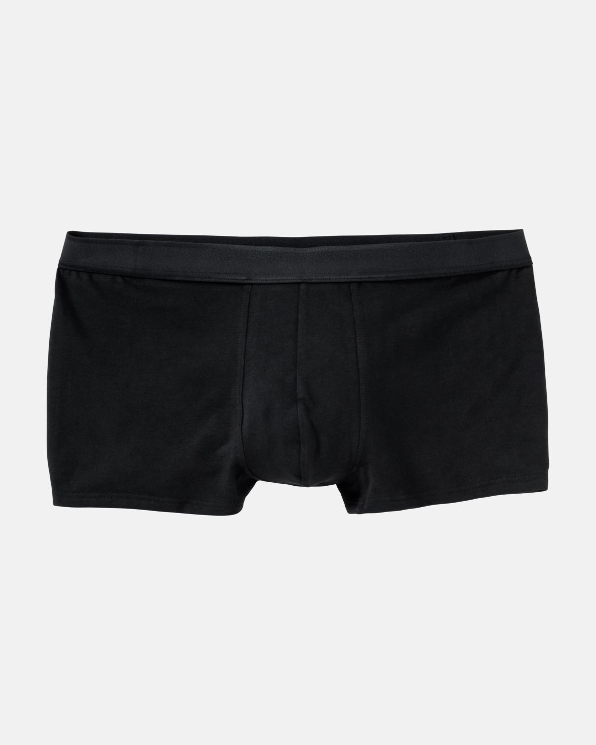 Herren Pant in schwarz aus der Serie Classic, flach auf einer Oberfläche liegend.