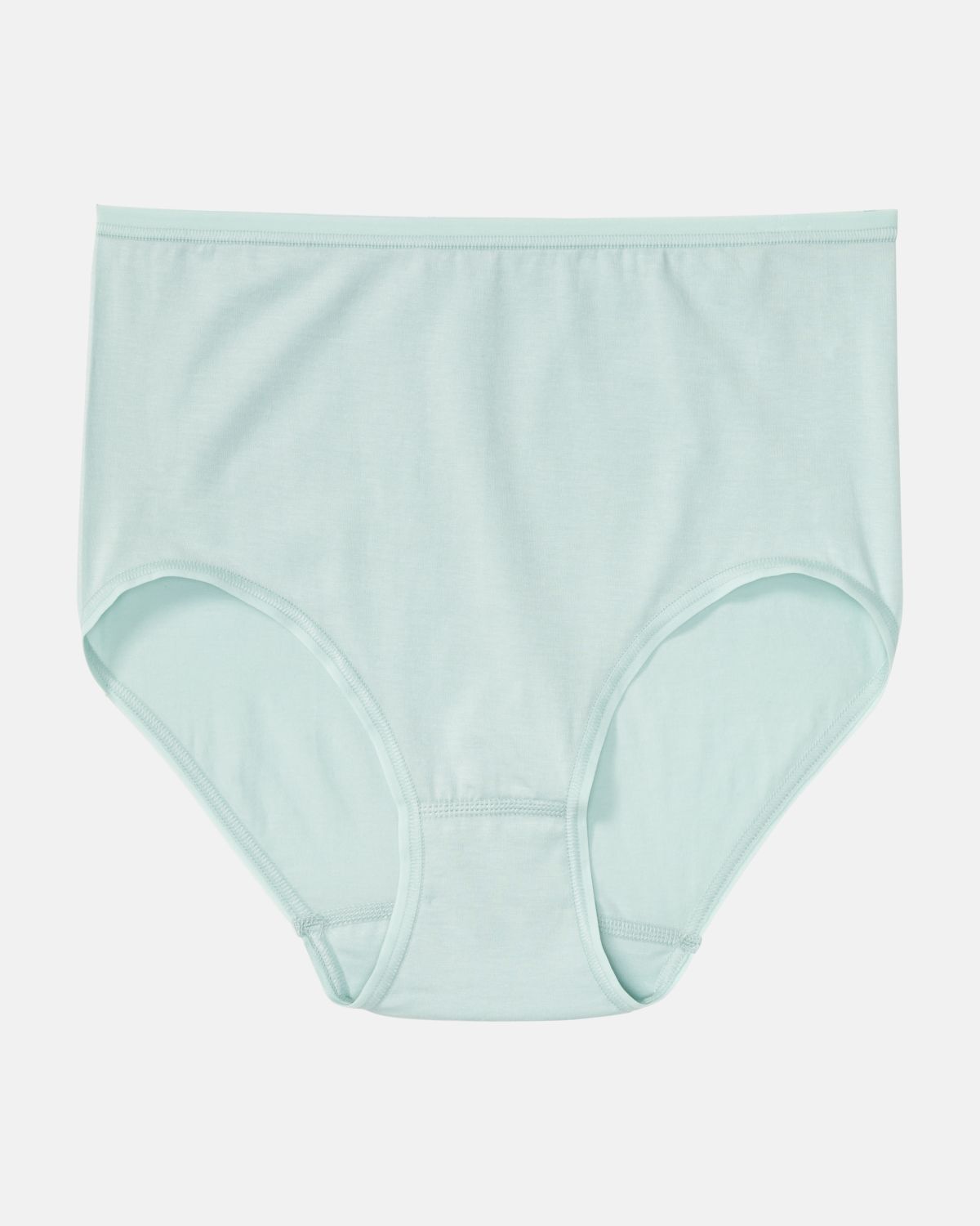 Maxislip in minze aus der Serie Natural Beauty, flach auf einer Oberfläche liegend.