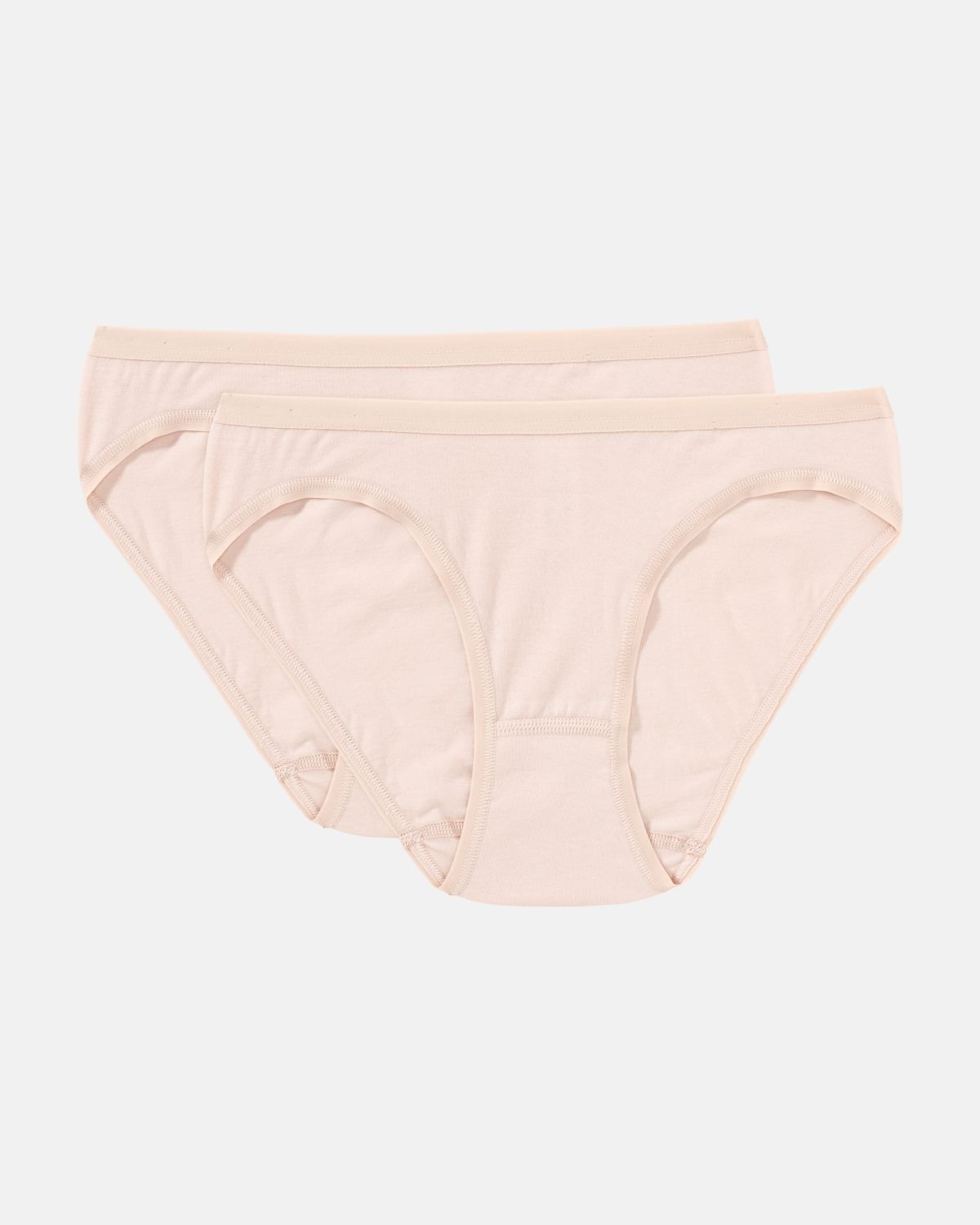 Minislip in honey aus der Serie Take two, flach auf einer Oberfläche liegend.