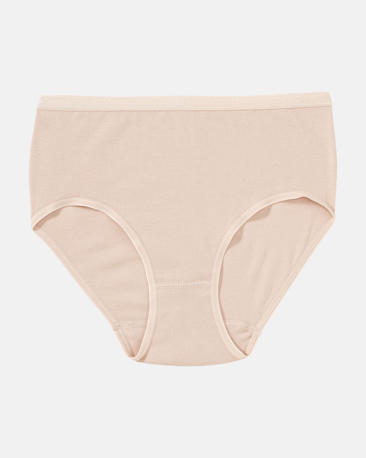 Maxislip in honey aus der Serie Silke, flach auf einer Oberfläche liegend.