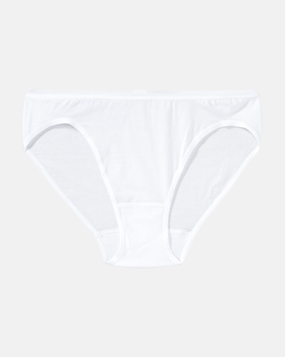 Jazzpant in weiß aus der Serie Sally, flach auf einer Oberfläche liegend.