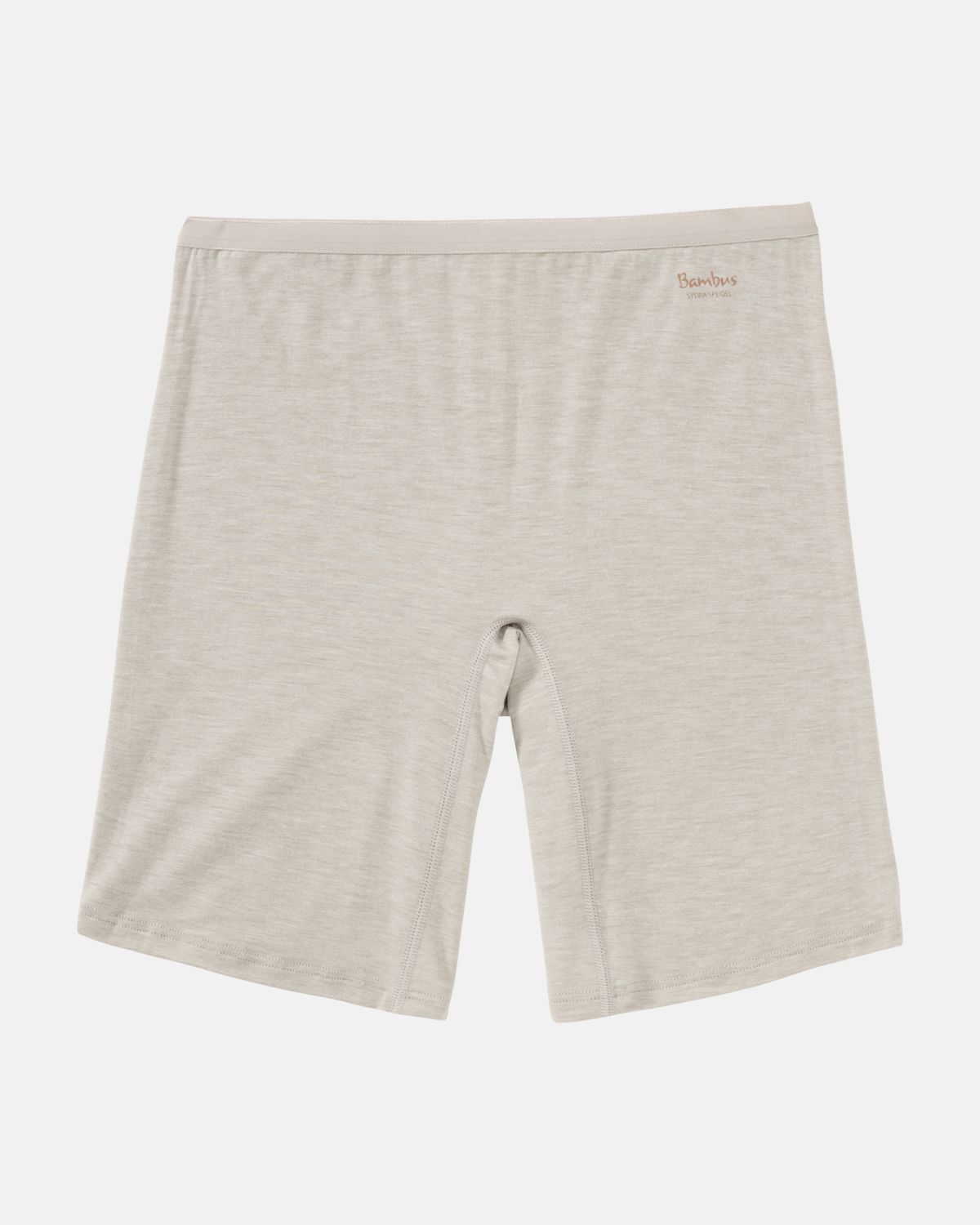 Longpant in ginger mélé aus der Serie Swenja, flach auf einer Oberfläche liegend.