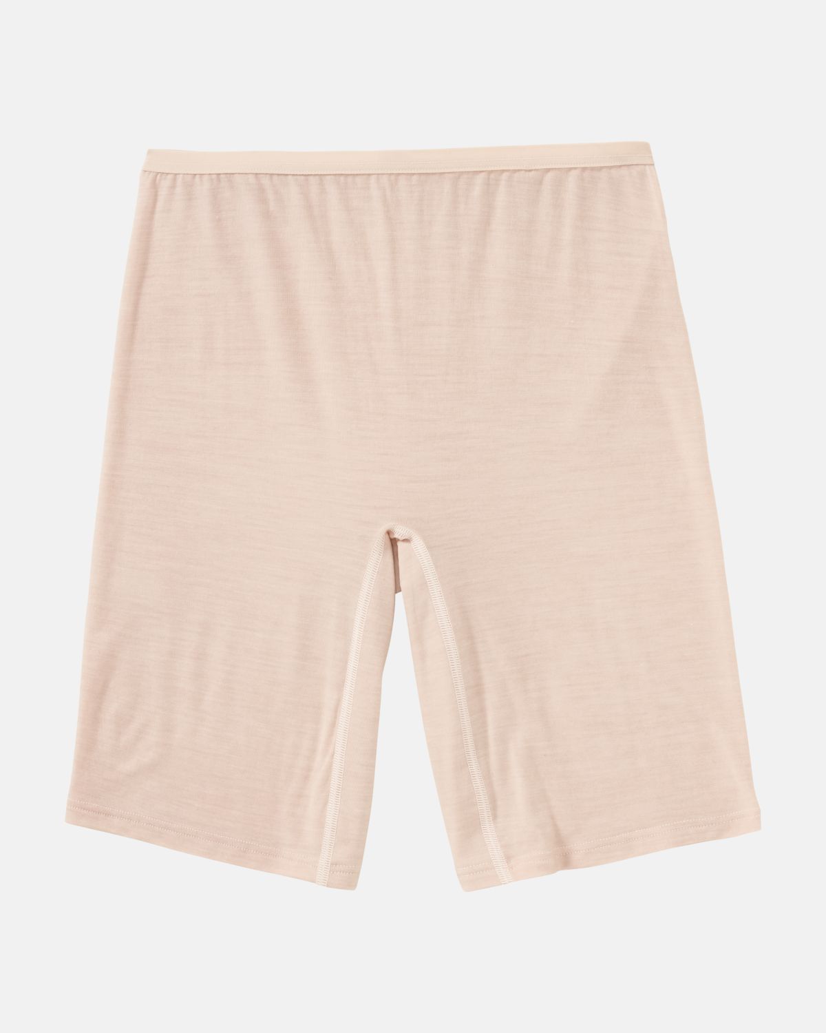 Longpant in lychee wool aus der Serie Sanja, flach auf einer Oberfläche liegend.