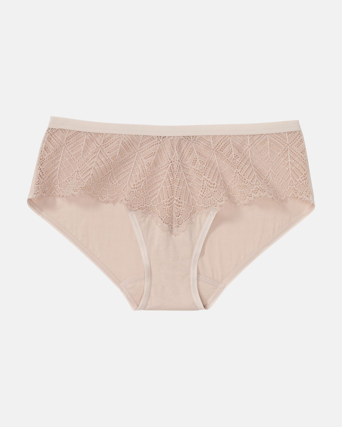 Hipster in cashew aus der Serie Ronja, flach auf einer Oberfläche liegend.