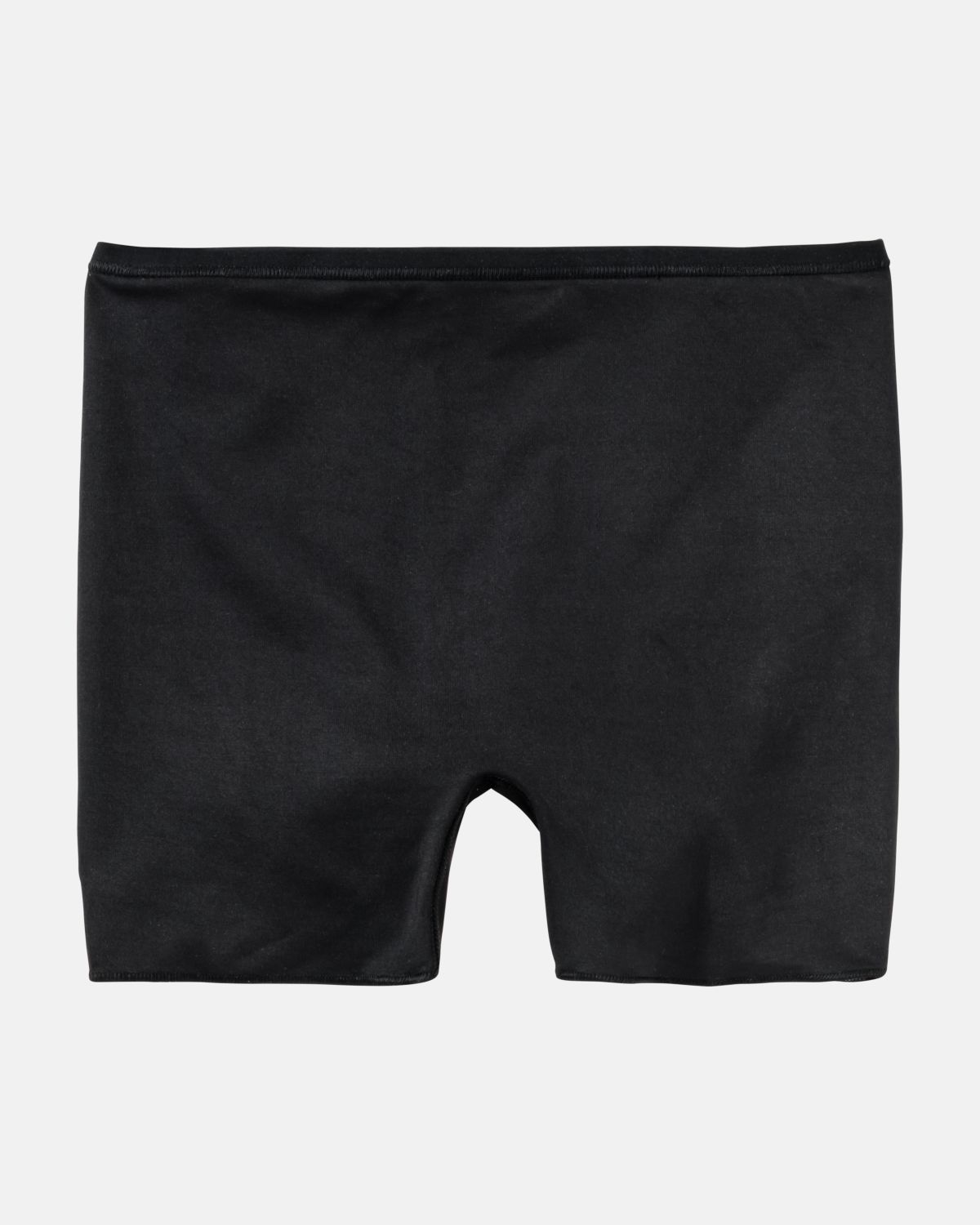 Pant in schwarz aus der Serie Inshape, flach auf einer Oberfläche liegend.