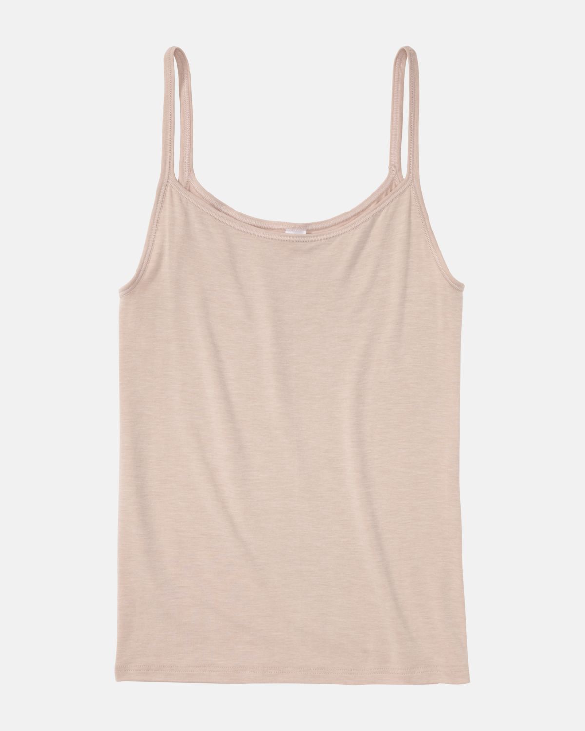 Hemd in cashew mélé aus der Serie Raphaela, flach auf einer Oberfläche liegend.