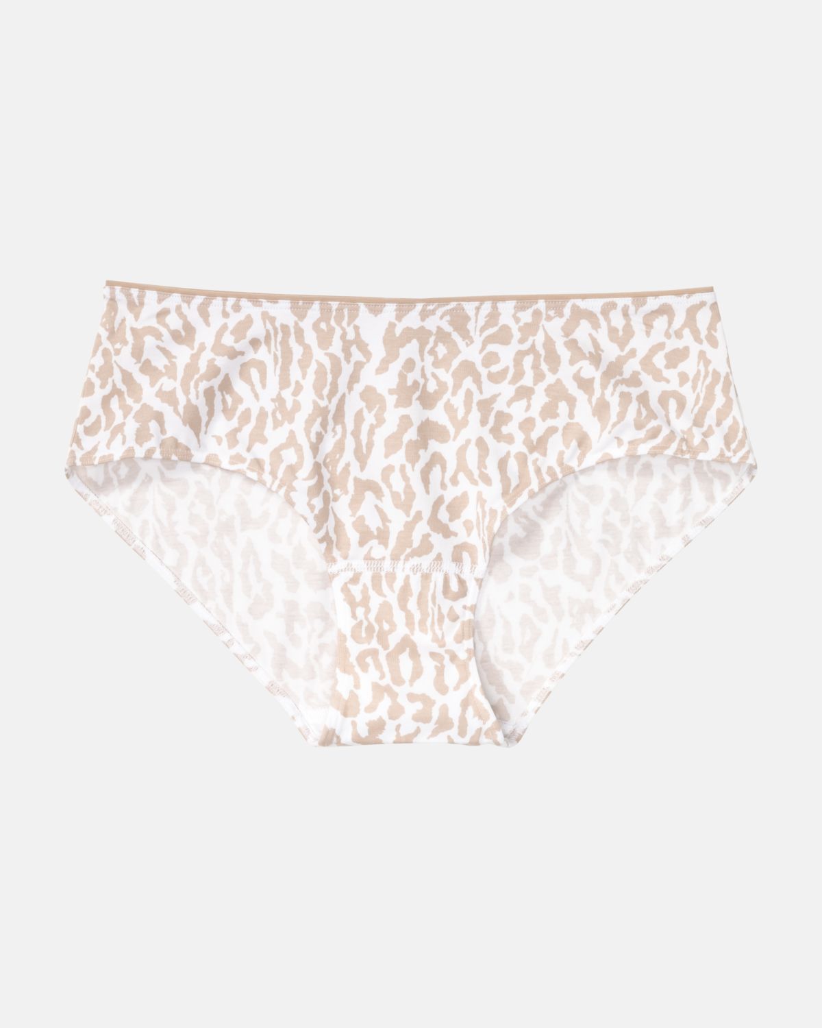 Hipster in Leo cashew aus der Serie Ricarda, flach auf einer Oberfläche liegend.