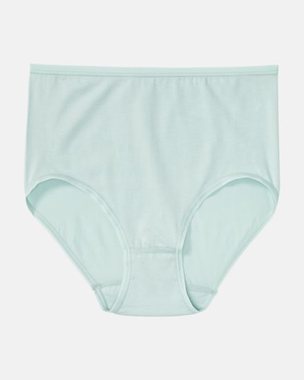 Maxislip in minze aus der Serie Natural Beauty, flach auf einer Oberfläche liegend.