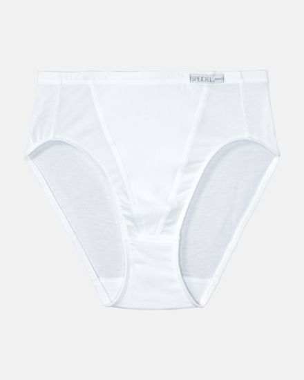 Formslip in weiß aus der Serie Shape, flach auf einer Oberfläche liegend.