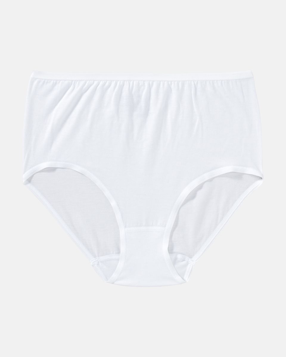 Maxislip in off white aus der Serie Natural Beauty, flach auf einer Oberfläche liegend.