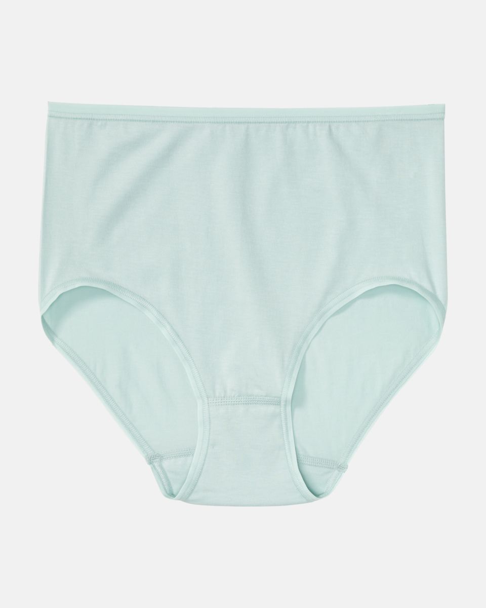 Maxislip in minze aus der Serie Natural Beauty, flach auf einer Oberfläche liegend.