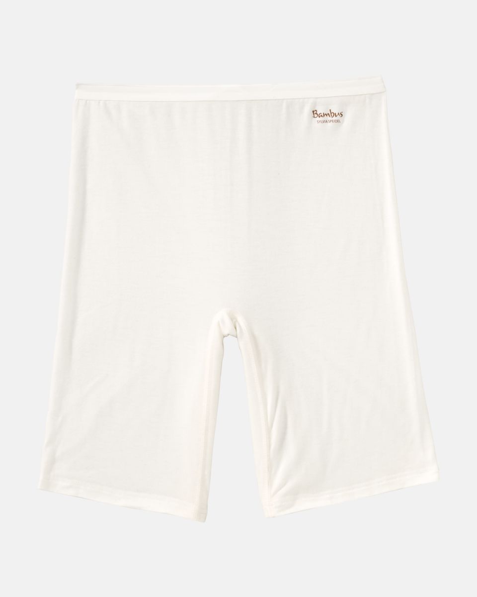 Longpant in elfenbein aus der Serie Swenja, flach auf einer Oberfläche liegend.