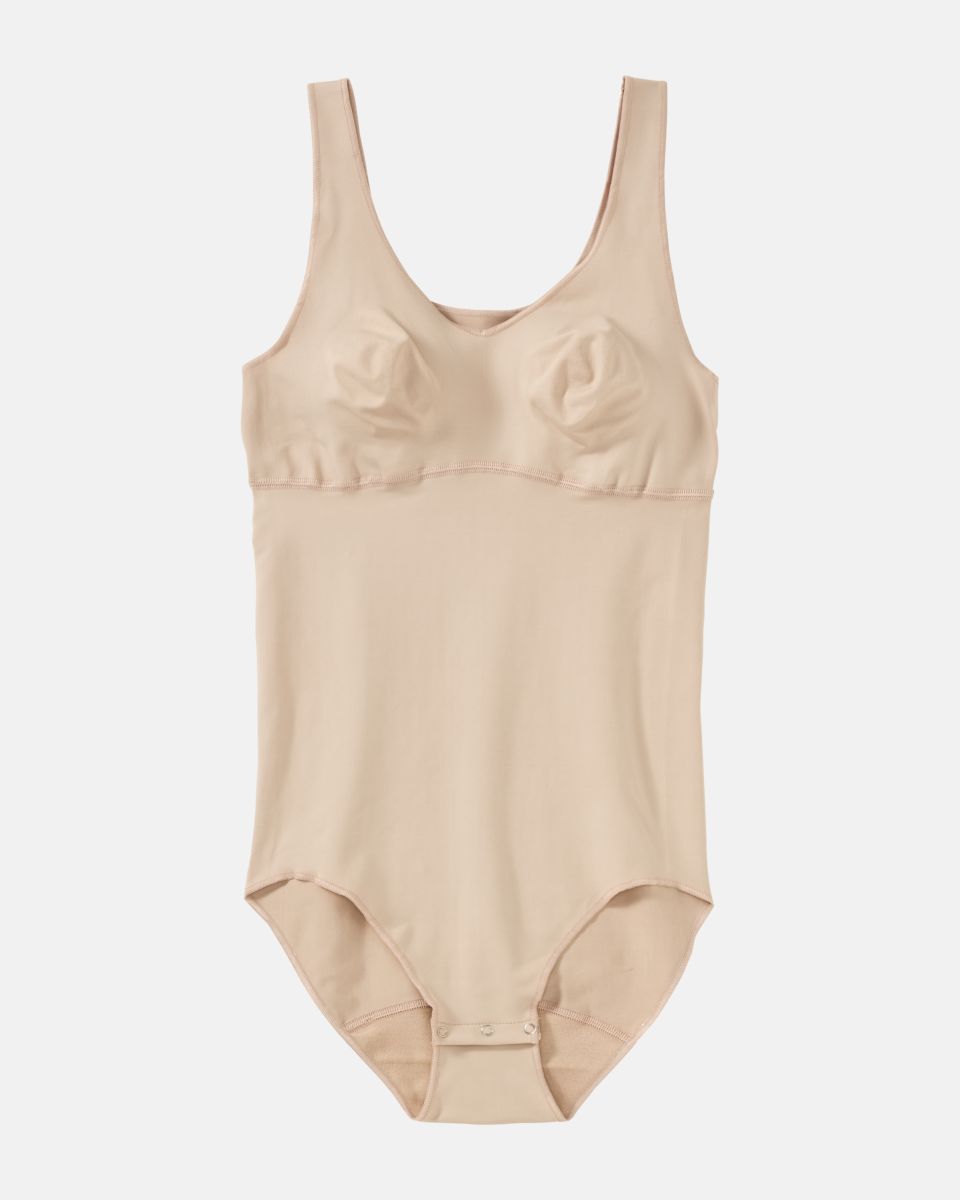 Body gemoldet in skin aus der Serie Inshape, flach auf einer Oberfläche liegend.