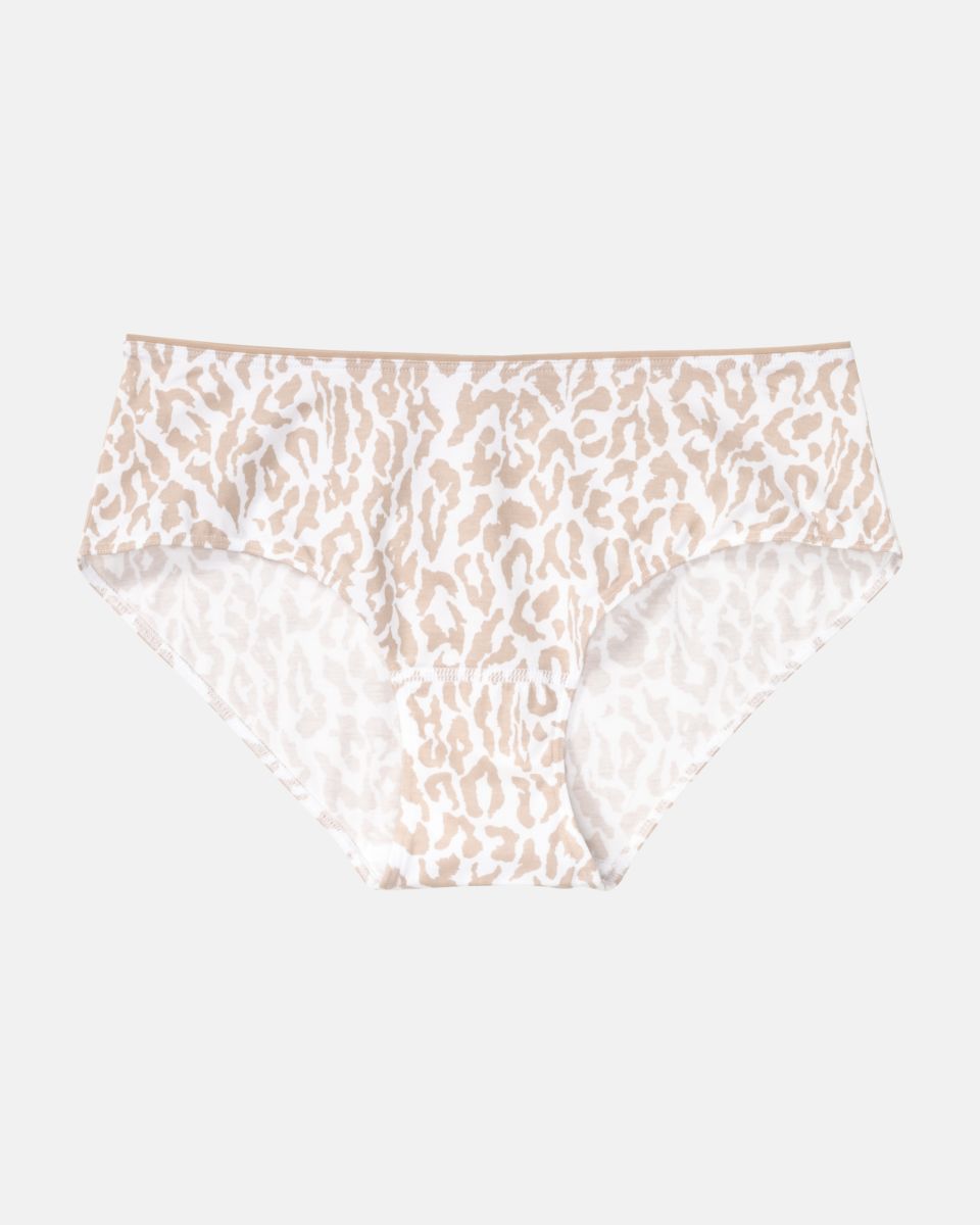 Hipster in Leo cashew aus der Serie Ricarda, flach auf einer Oberfläche liegend.