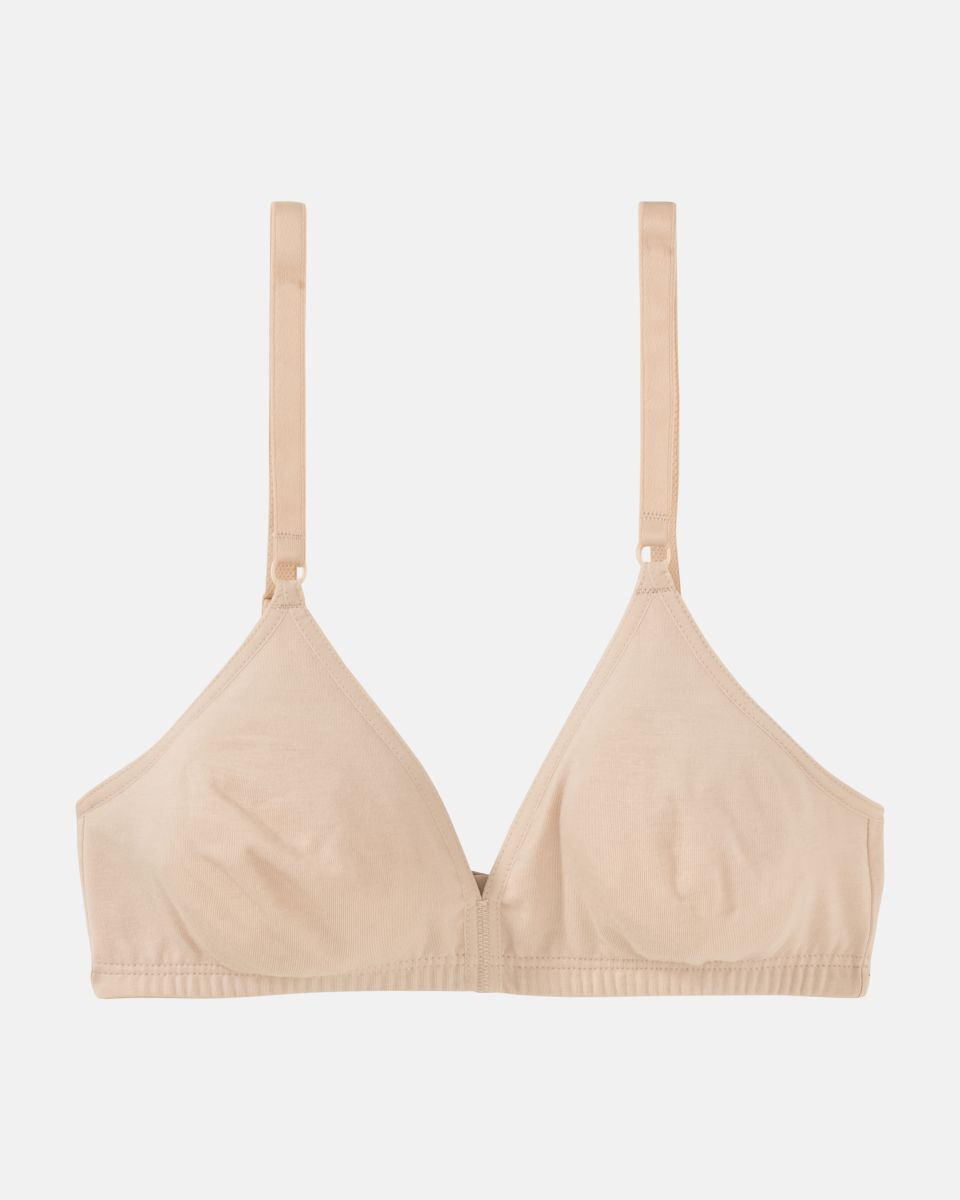 Soft BH gemoldet in skin aus der Serie Softfeeling, flach auf einer Oberfläche liegend.